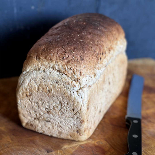 Locally sourced Malted loaf available from our Northamptonshire based refill shop