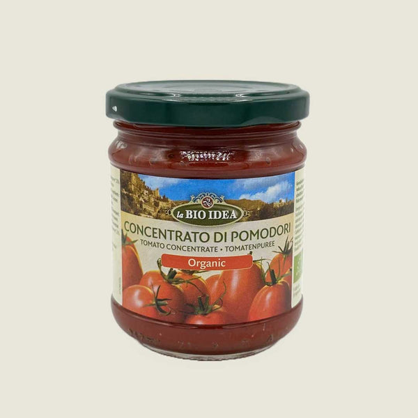 La Bio Idea organic tomato puree in jar